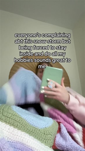 grateful to have a warm place to stay and lots of books to read during the storm