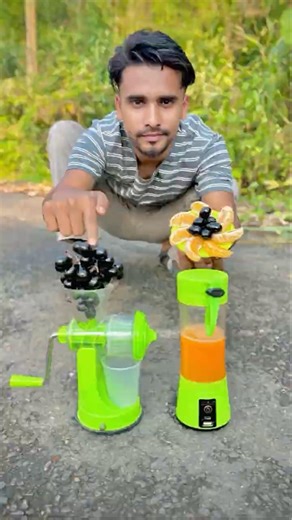 Hand Juicer Machine Vs USB Mixer Juicer Machine Unboxing 🍹