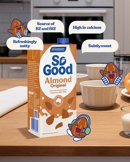 Nutty by nature, smooth by choice. Meet the OG that makes every sip so good! 🥛✨ ✅ High in calcium ✅ Dairy and lactose-free ✅ Low in fat and saturated fat #MakeItSoGood | So Good Philippines