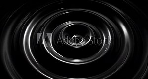High-resolution black ripples surface with wavy patterns motion waves smooth backgrounds, loop animation ripple effect ideal for backgrounds, science visuals, or technology-themed projects