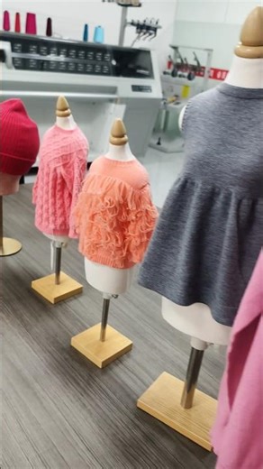 Seamless sweater, no need to sew, just master the machine