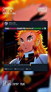 rengoku godlike speed ⚡🥶 #demonslayer #tanjiro #rengoku #fyp #kny #shorts #amv