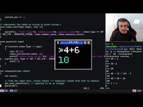 Coding an Interpreter in C from Scratch