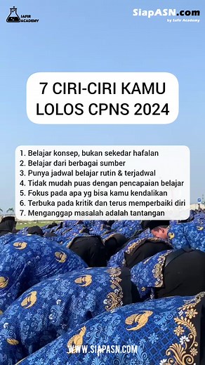 CIRI-CIRI KAMU LOLOS CPNS 2024 - Tips dan Trik Terbaik!