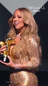 A moment years in the making! Mariah Carey won her first-ever Moonman when she accepted the 2025 Michael Jackson Video Vanguard Award (and it’s about damn time)! This is for Heartbreaker, We Belong Together, Honey, and the countless ensembles and visuals you’ve given us throughout the years! Congratulations, Ms. Carey! Video: @cbstv | Essence
