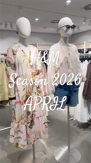 H&M WOMEN’S NEW COLLECTION APRIL /2026❤️❤️