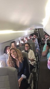 35K views · 1.3K reactions | Otw to San Fran for #FullerHouse thing with beloved cast and crew. Throwback to the days when life was simpler and they used to let me take over the mic on the plane. Now they'd drag me off by my feet down the aisle. | Bob Saget | Facebook