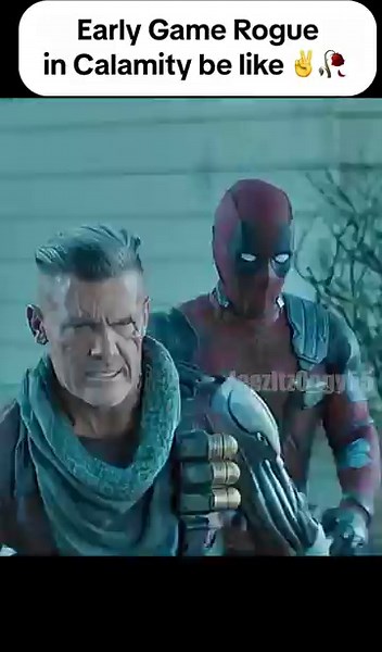 Early Game Rogue Be Like #terraria #calamity #shorts #gaming #calamitymod #moddedterraria