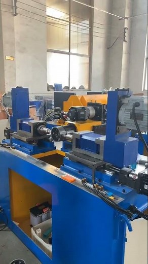 Automatic Metal Pipe Drilling Machine - Servo Controlled Steel Tube Drilling Machine