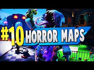 TOP 10 BEST HORROR Creative Maps In Fortnite | Fortnite Horror Map CODES (SCARY)