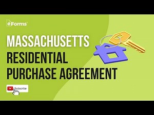Massachusetts Residential Purchase Agreement - EXPLAINED