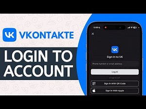 How to Login to VK Account - Sign In VK App