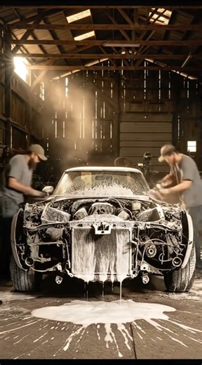 Rust to Gloss in 30s — Timelapse Restoration of a 1953–67 Chevy Corvette #timelapse #automobile