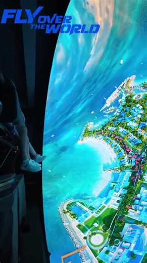 #FlyOverTheWorld Dive, soar, explore—hyper-real flying experience that blows your mind! 飞行影院：俯冲、翱翔、探索，超真实飞行体验，惊艳你的感官！