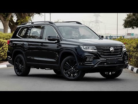 2024 MG RX8 Black Edition – 7-Seater SUV | Full Visual Review