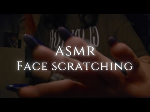 ASMR Face Scratching for Sleep💤 | No Talking