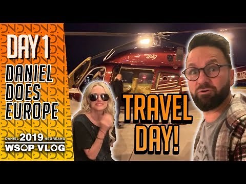 Travel Day! - 2019 WSOPE VLOG DAY 1