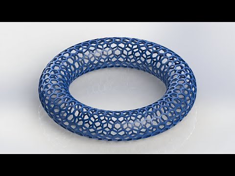 Transform Your SolidWorks Skills Create a Hexagonal Mesh Toroid in Days with Expert Pro Tips f!