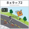 Learn a Fact: 8 x 9
