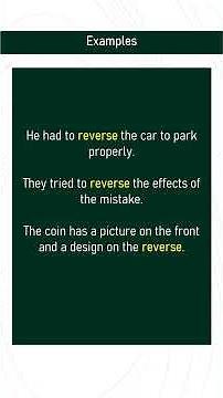 reverse # Expand Your English Vocabulary