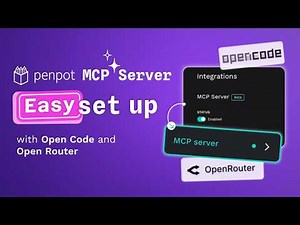 Penpot MCP Server: Easy Setup | OpenCode + OpenRouter