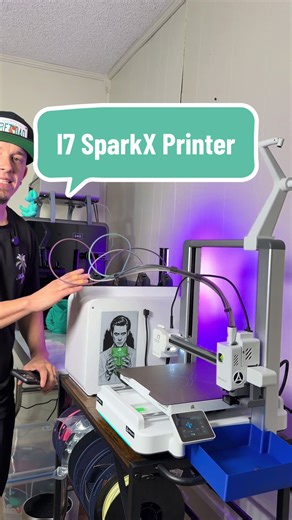 If you want clean, smooth, multi-color prints without fighting settings, this is the one. Plug it in, drop your filaments, and let the SparkX handle the hard part—crazy convenient for anyone. #tiktokshopcreatorpicks #newfunpicks #TikTokShopnewyearsale #crealitysparkx #easycreatorgear