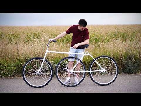 Turning a bike into a custom tricycle: Complete DIY build step-by-step!