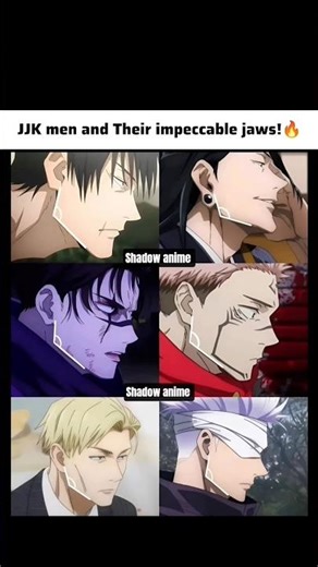 JJK men and Their impeccable jaws! 🔥
