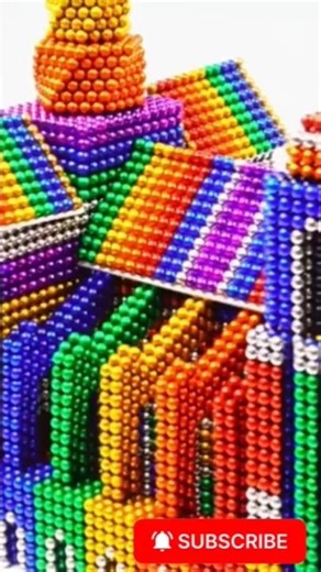 “Building a Creative Structure with Magnetic Blocks 🧲✨” #magnet #building #shorts