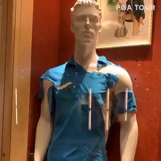In 1985, at just 15 years old, Retief Goosen was struck by lightning on a golf course in South Africa. The clothes he was wearing that day are now on display at World Golf Hall of Fame.