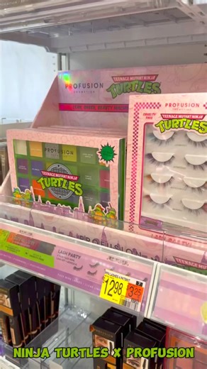 NEW AT WALMART #walmartbeauty #profusioncosmetics #walmartfinds #ninjaturtles #makeup #drugstoremakeup #makeupcollab #ninjaturtlesxprofusion | Beauty By Brittney XO
