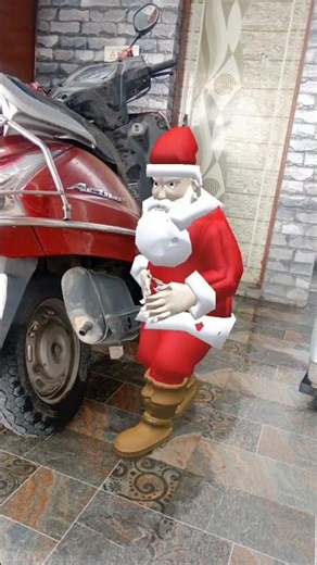 big Santa Claus dancing #comedy #funny #dance #love