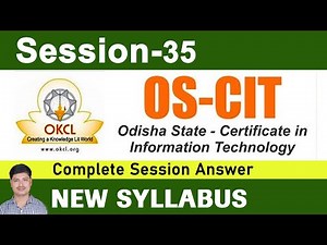 OS-CIT Session 35 (New Syllabus) #microiteducation