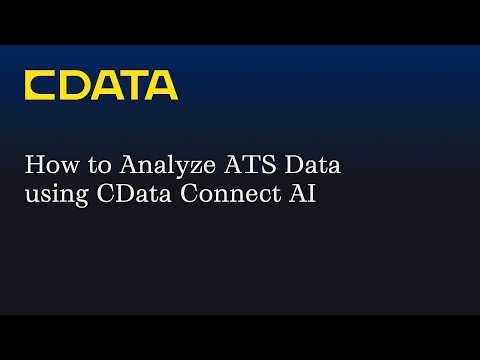 Using Claude with Connect AI to Analyze ATS Data | Connect AI Demo