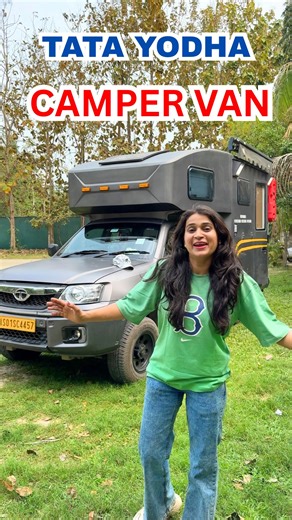 187K views · 22K reactions | Best camper van setup on tata yoddha . . #ghumakkadbugz #campervan #carcamping #vanlife #camping #india #caravan #tatayodha | Ghumakkad bugz | Facebook