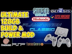 The BEST 128GB PlayStation Classic AutoBleem Build! PSX & Tons Of Retro Consoles!