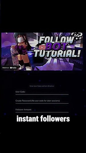 How to bot followers on Roblox (follower bot) #roblox #robloxedit #shorts