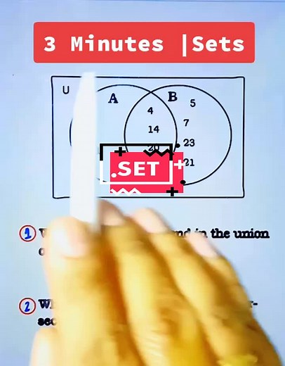 Grade 7 | Lesson 1 | Sets 📚✏️ for more videos follow my fb page Math with Sir JM #math #mathematics #grade7 #grade7math