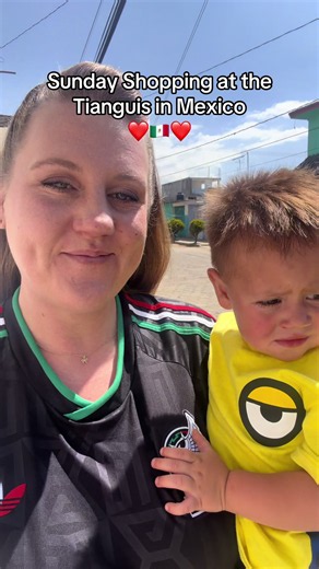 Tianguis Sunday Shopping Before Mexico vs England Match