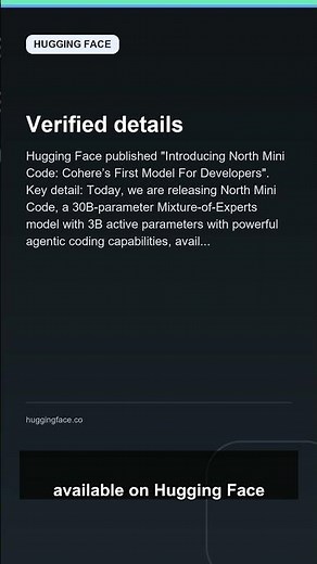 Introducing North Mini Code: Cohere’s First Model For Developers: AI workflow