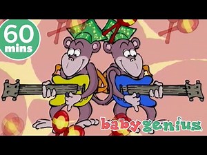 No More Monkeys Song 🙈🐒🎵 Baby Genius Kids Songs for Kids & Nursery Rhymes! 🎵 Full Hour