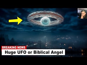 UFO Mothership or Biblical Angel Appeared Today‼️😨 Angel or Alien Ship?