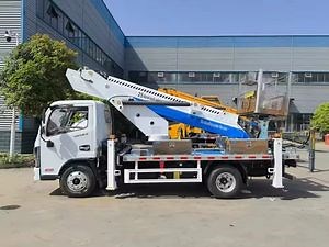 [Hot Item] a 25m Vehicle-Mounted Platform, Enabling Efficient High-Altitude Operations.