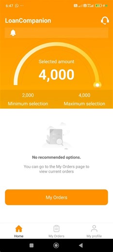 application name Loan companion 7day application