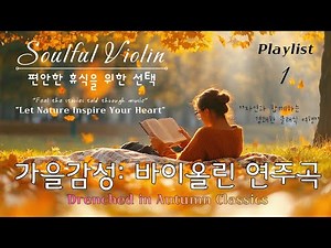 [playlist] 🍂 가을 감성 클래식: 바이올린 연주곡 모음 | Soulful Violin Melodies