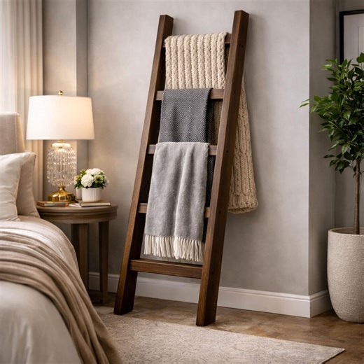 Easy DIY Blanket Ladder Build Plan PDF, Beginner Woodworking Project, Digital Download) - Etsy UK