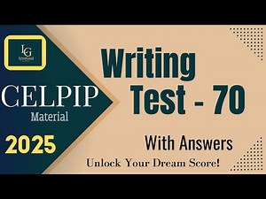 CELPIP Writing Test - 70 | 2025 | Preparation – Full Task 1 & 2 Explained