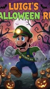 LUIGI'S HALLOWEEN RUN [ SUPER MARIO RUN] #supermariorun #gaming #nintendo #shorts #luigi