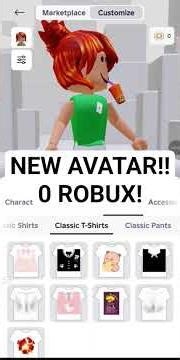 NEW AVATAR WITH 0 ROBUX!! #ROBLOX #FREE #AVATAR