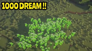 1.1M views · 10K reactions | 2 Minecraft Speedrunners VS 1,000 Dream TERMINATORS (Minecraft Manhunt) Be Like .. | Dream Craft | Facebook